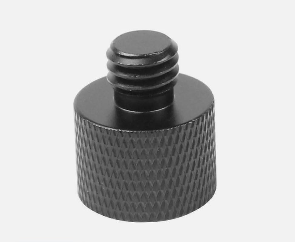 5/8 inç Mikrofon standını 3/8 İnç Tripod Vidasına Dönüştürücü Vida Adaptörü - Görsel 3
