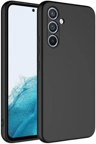 Alternative view of A34 Uyumlu Liquid Silicone kılıf Şok Emici Full Kasa Koruma Sağlayan Kılıf (Siyah)