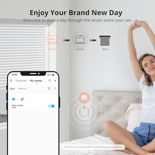 Alternative view of Sonoff S-mate 2 Nötrsüz Duvar Anahtarı Yardımcısı