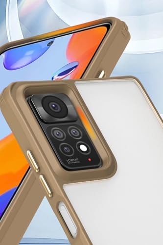 Manyetik Magsafe Destekli Askı Aparatlı Darbe Emici Kılıf Gri Redmi Note 11 Pro ile uyumlu - Görsel 3