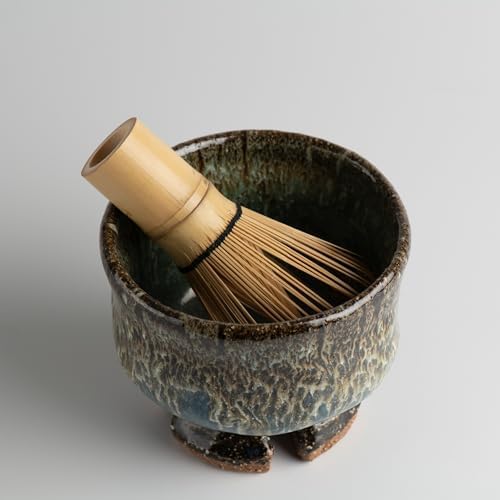 Toganoo Tea Matcha Çayı Fırçası Geleneksel Bambu Çırpıcı El Yapımı Köpürtücü Bamboo Whisk (Chasen) Yeşil Çay Tozu Karıştırıcı - Görsel 3