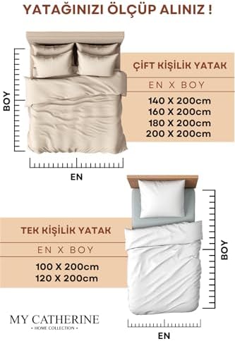 Alternative view of Lastikli & Hipoalerjenik Çarşaf |%100 Pamuk Çarşaf Penye Kumaş | Tek-Çift Kişilik-Battal Boy Çarşaf -KREM-120X200, LUXCARSAF