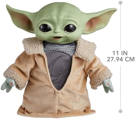 Mattel, Grogu Pelüş Figür, Hpg49, Çok Renkli - Görsel 3