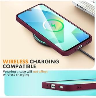 - Galaxy A17 ile uyumlu Kılıf Kamera Korumalı Yumuşak Renkli Mat Silikon + 9H Ekran Koruyucu Cam 2in1 Set - Lila