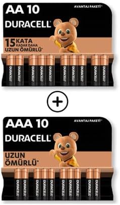 Basic 10'lu AA + AAA Pil Avantaj Paketi