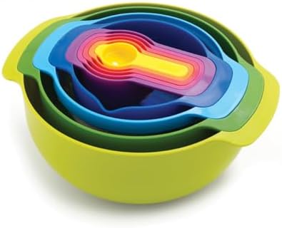 , 40031 Nest 9 Plus Karıştırma Kaseleri, 32.5x26x15cm, Çok Renkli - Görsel 3