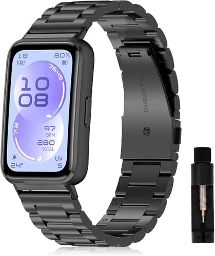 [Stainless Steell]  Band 11/11 Pro ile Uyumlu Çelik Kordon [Kısaltma Aparatlı] Paslanmaya Dayanıklı  Band 11 Kordon Katlanır Tokalı Bakla Model  Band 11 Pro Kordonu