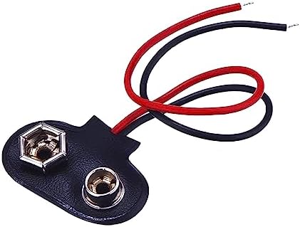 Alternative view of 9 Volt Pil Başlığı 10 Cm Kablolu, 5 Adet, IC-232,