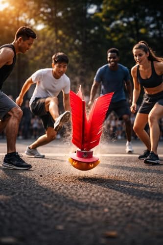 FLIX - Oyna, Ayağınla Vur, Zıplat! Refleks ve Koordinasyon Geliştirici Beceri Oyuncağı, Ayakla ve Elle Oynanabilen Spor Oyunu, 8+ Yaş - Görsel 3