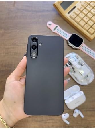 Alternative view of Süper İnce Mat Ultra Thin Silikon Kılıf Siyah  Galaxy A16 ile uyumlu