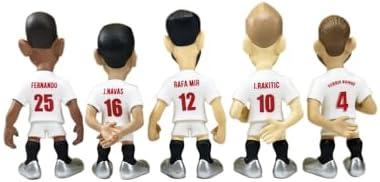 MINIX - Seville 5'li Paket - 7 cm PVC Figürler - V2 (Ramos, Rakitic, Mir, Navas, Fernando) - Görsel 3
