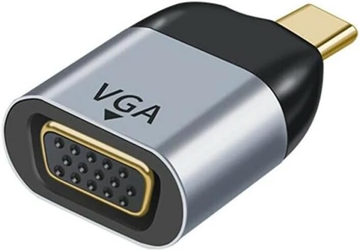 Type-C to VGA Çevirici Adaptör - Macbook ve Notebook Uyumlu USB C to VGA Adaptör S1723 - Görsel 3