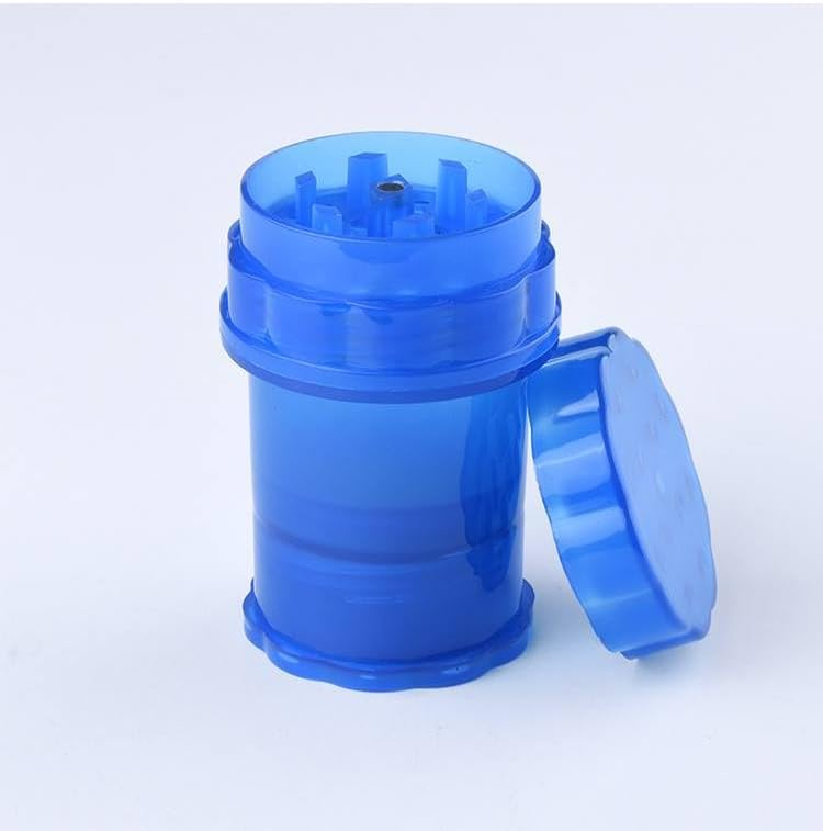 Alternative view of GRINDER Parçalayıcı PLASTİK baharat öğütücü herb spice 4 katmanlı (58MM-MAVI)