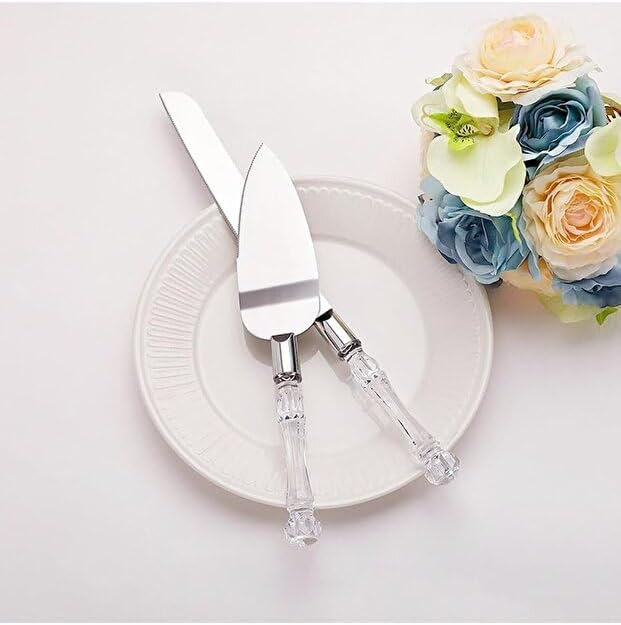 Alternative view of Saplı Pasta Servis Seti Spatula Bıçak Ikili Set