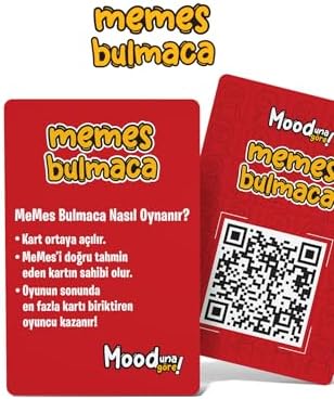 Memes Bulmaca, Mooduna Göre Eğlenceli Parti ve Arkadaş Kart Oyunu