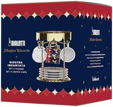 4'lü Kahve Fincanı Ve Tabağı Seti "Carousel" - Görsel 3