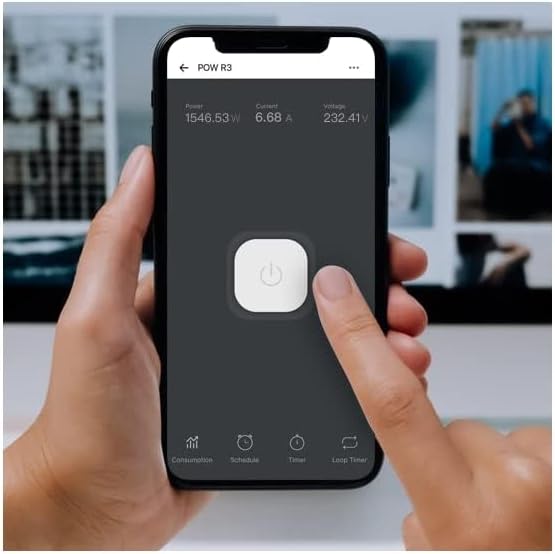 Sonoff Pow R3 25ah Akıllı Enerji Ölçer Röle - Görsel 3