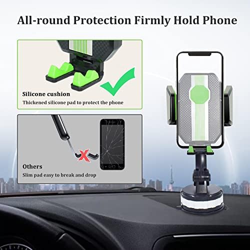 Araç Telefonu Tutacağı, Vantuz, Telefon Standı, Güçlü Telefon Tutacağı, Araç Montajı, Kamyon için Evrensel Araç Telefonu Tutacağı, Gösterge Panosuna Monte Edilebilir, iPhone 14 13 12 Pro Max - Görsel 2