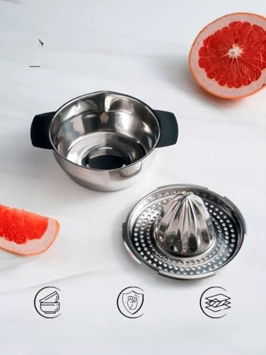 Transformacion Limon Sıkacağı 304 Paslanmaz Çelik Meyve Sıkacağı Profesyonel 721517