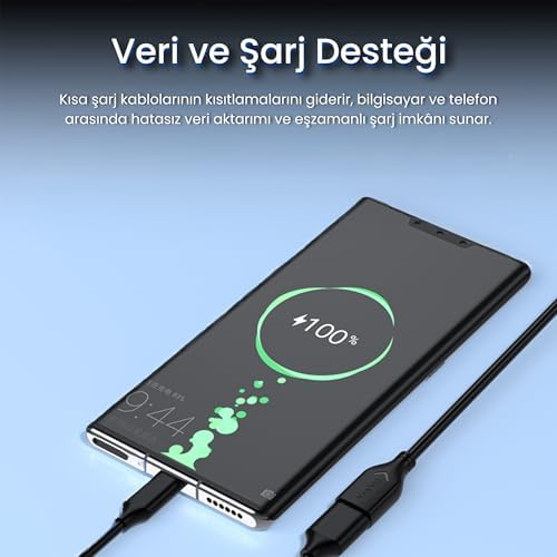 USB 2.0 Uzatma Kablosu 5 Metre - Görsel 3