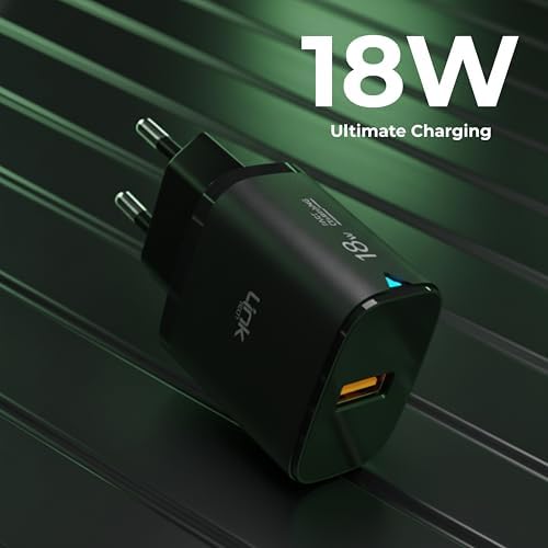 C304 18W QC3.0 USB Şarj Adaptörü Siyah