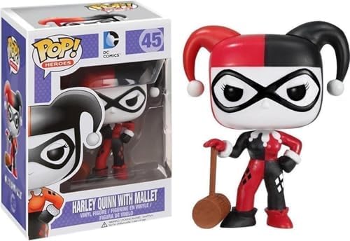 Heroes: Harley Quinn with Mallet - DC Comics - Koleksiyon Vinil Figür - Hediye Fikri - Resmi Ürünler