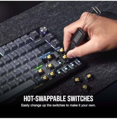 Alternative view of K65 Plus Wireless RGB%78 Mekanik Klavye (CH-91D401L-TR)