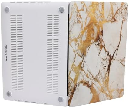 Alternative view of Macbook Pro Kılıf 13inç Marble A1278 (Eski Ethernetli Model 2008-2012) ile Uyumlu Marble 03
