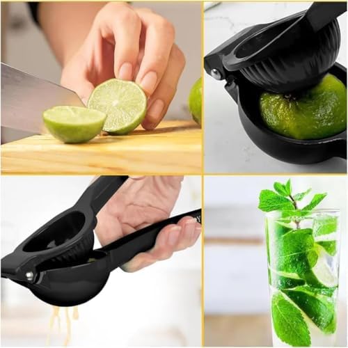 Dayanıklı Döküm Paslanmaz Limon ve Portakal Sıkacağı, Ergonomik Kol, Universal Tasarım, Narenciye İçin Pratik Manuel Mutfak Sıkacağı! - Görsel 3