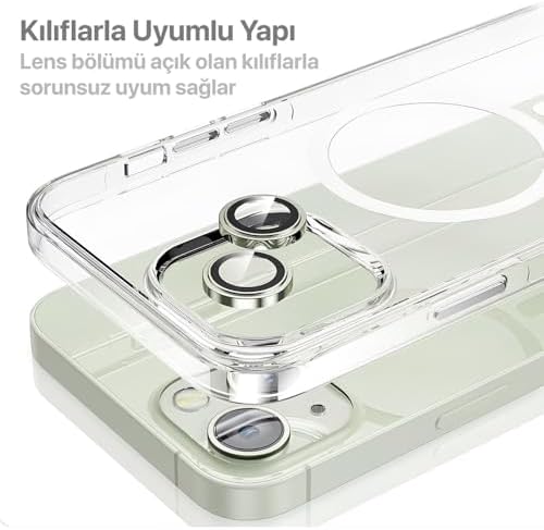 Xiaomi Poco X8 Pro ile uyumlu Kamera Lens Koruma CL-07 Görüş Açısını Bozmayan Yüksek çözünürlüklü Premium Kamera Lens Koruma Siyah - Görsel 2