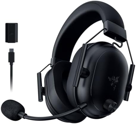 Razer BlackShark V2 HyperSpeed - PC Kablosuz Ultra Hafif E-Spor Kulaklık (280 g, HyperClear Süper Geniş Bant Mik, TriForce Titanium 50 mm Sürücü) Siyah - Görsel 3