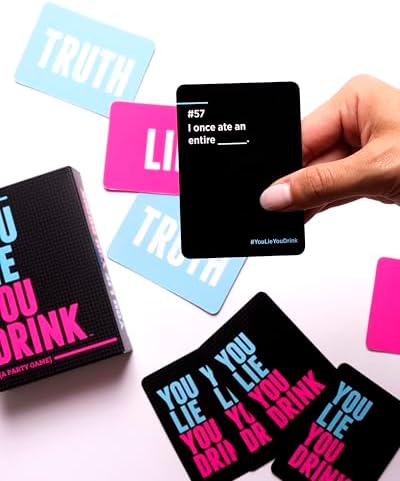 Alternative view of You Lie You Drink - Yalan Söyleyemeyen İnsanlar İçin İçme Oyunu [Bir Parti Oyunu]
