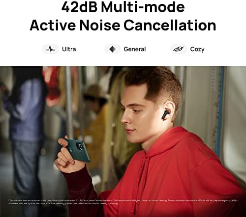 Alternative view of FreeBuds 5i kablosuz kulaklık – uzun pil ömrü ile gürültü azaltma – Bluetooth ve su geçirmez kulak içi kulaklık, Hi-Res ses sertifikalı, Nebula Black