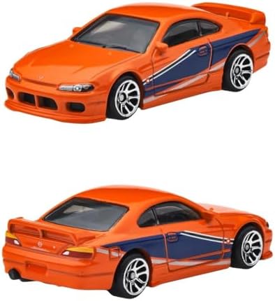 Fast and Furious Graphic Remix Auto Nissan SILVIA S15 - Model Cast Ölçek 1:64 - Uzunluk 7 cm - JBY48 - Görsel 3