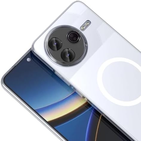 Alternative view of Xiaomi Poco F7 Pro ile Uyumlu Kılıf Kamera Korumalı Şeffaf MagSafe London Sert Plastik Kapak (Poco F7 Pro)