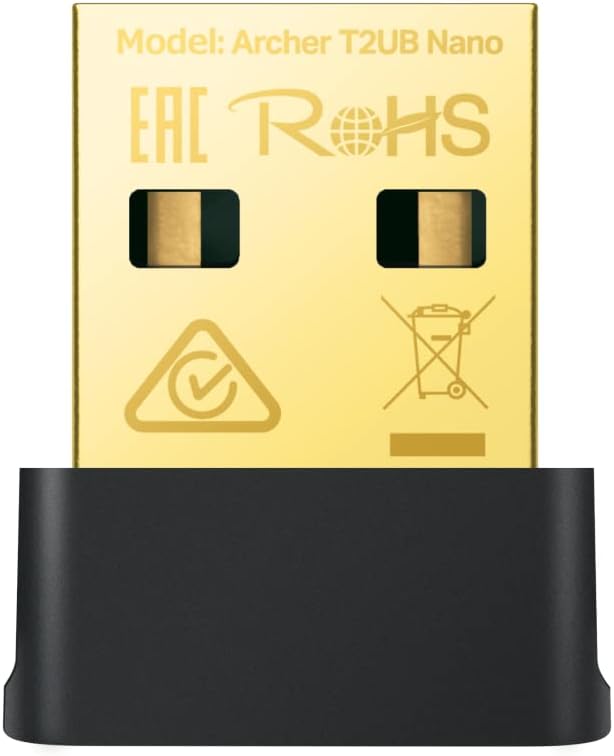 T2UB Nano, AC600 Nano Wi-Fi Bluetooth 4.2 USB Adaptör