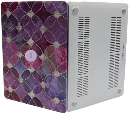 Alternative view of MacBook Air 13 İnç Kılıf Uyumlu A1466 A1369 Çiçek Desenli TPU Kapak İnce Hafif Darbe Önleyici Mat Yüzey UV Lazer Baskı Tam Uyumlu Koruyucu Pembe