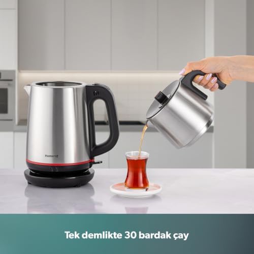 Alternative view of 1711h Çelik Çay Makinesi Inox Siyah