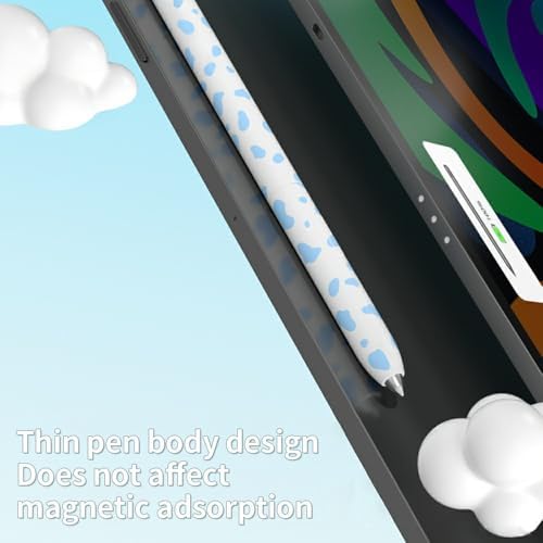 Alternative view of Galaxy Tab S Pen Kılıf Pastel Benek Desenli Silikon Mor