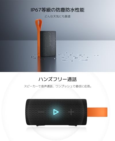 Sound Pocket S28D 5W IP67 Taşınabilir Bluetooth Hoparlör Gri (Xiaomi Türkiye Garantili)