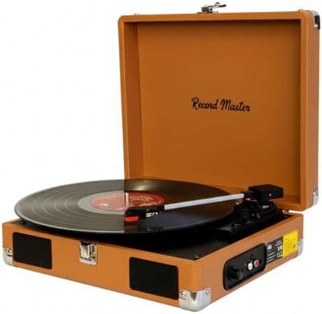 Alternative view of Record Master RM-311 Pikap - Kahverengi - Tüm Plaklar İle Uyumlu - Priz ve PowerBanke Takılarak Kullanım - Universal İğneli (Kahverengi)