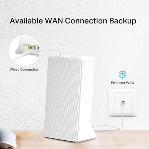 MB230-4G, AC1200Mbps, Mobil Uygulama Destekli, 64 Cihaza Kadar Bağlantı, SIM Kart Girişli, 2 Adet Ethernet Portlu, Dual-Band Cat 6 4G+ LTE Router - Görsel 2