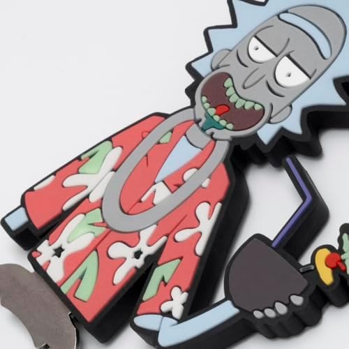 Rick and Morty - Rick Collectible Lisanslı Manyetik Şişe Açacağı - Görsel 3