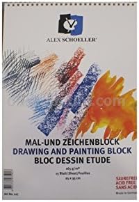 ALEX SCHOELLER 25x35 RESİM DEFTERİ 120 gr 15 YP