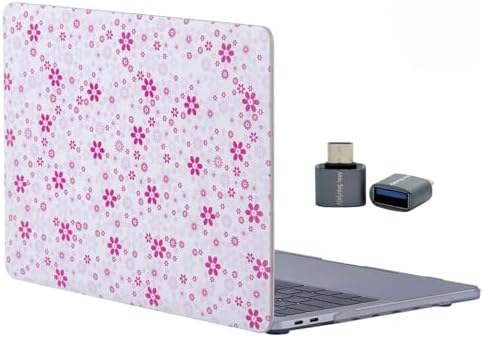 Alternative view of MacBook Pro 13 Baskılı Kılıf A1706 A1708 A1989 A2159 A2251 A2289 A2338 M1 M2 Uyumlu Sert Kılıf İnce Hafif Koruyucu Kapak Açık Pembe