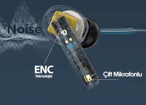 Elegant Pro Bluetooth Kulaklık – ENC Teknolojili - Net Ses ve Üstün Performans - Görsel 3