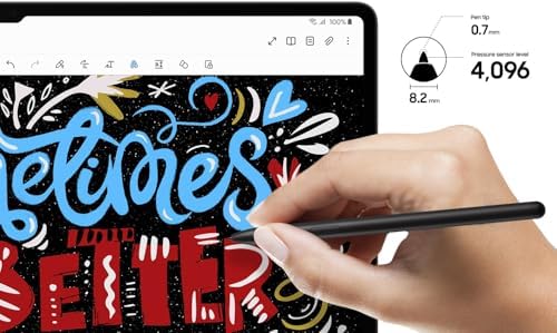 Alternative view of Galaxy Tab S9 FE - S9 Plus ile Uyumlu Avuç İçi Algılamayan Dokunmatik Stylus SPen Kalem