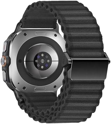 Galaxy Watch Ultra 47mm ile Uyumlu Delikli Model Trail Loop Yumuşak ve Hafif Kumaş Kordon
