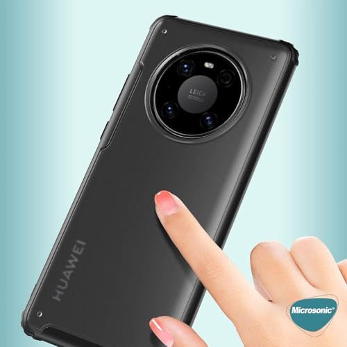 Xiaomi Mi 14 Ultra Kılıf Frosted Frame Siyah [Mi 14 Ultra ile Uyumlu Kılıf - Siyah]