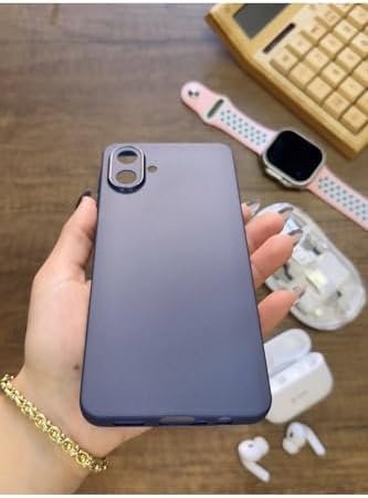 Alternative view of Süper İnce Mat Ultra Thin Silikon Kılıf Lacivert  Galaxy A07 ile uyumlu